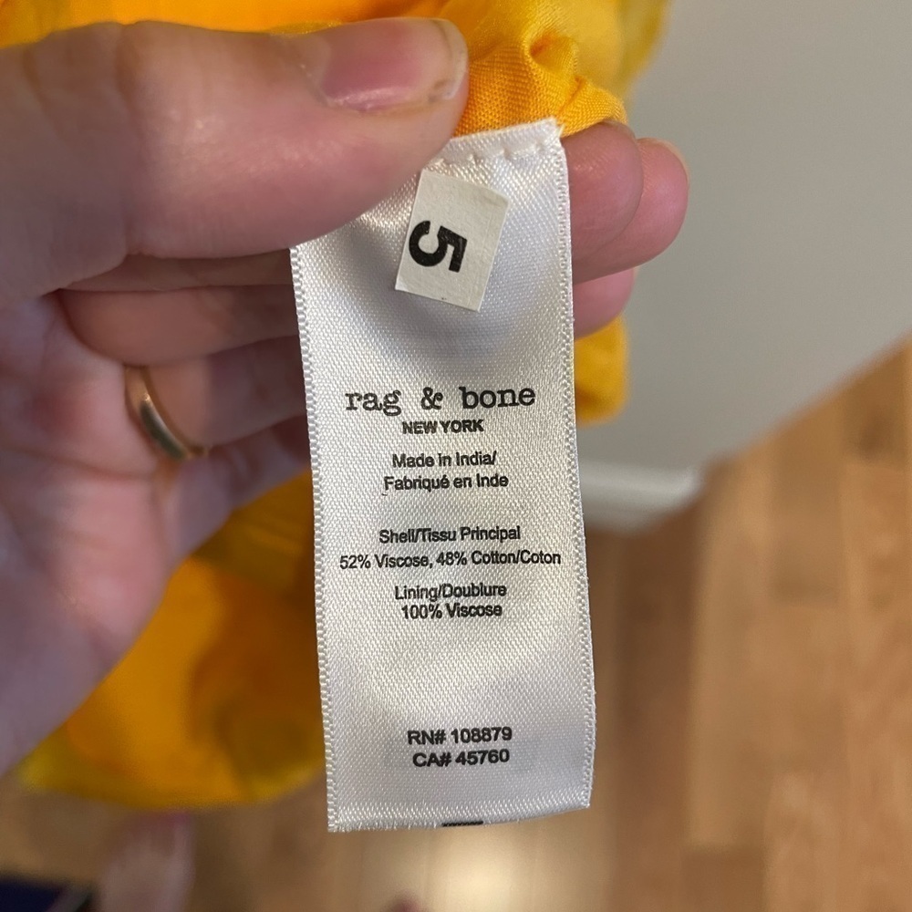 NWT Rag & Bone Calista Mini Dress - Picture 10 of 10